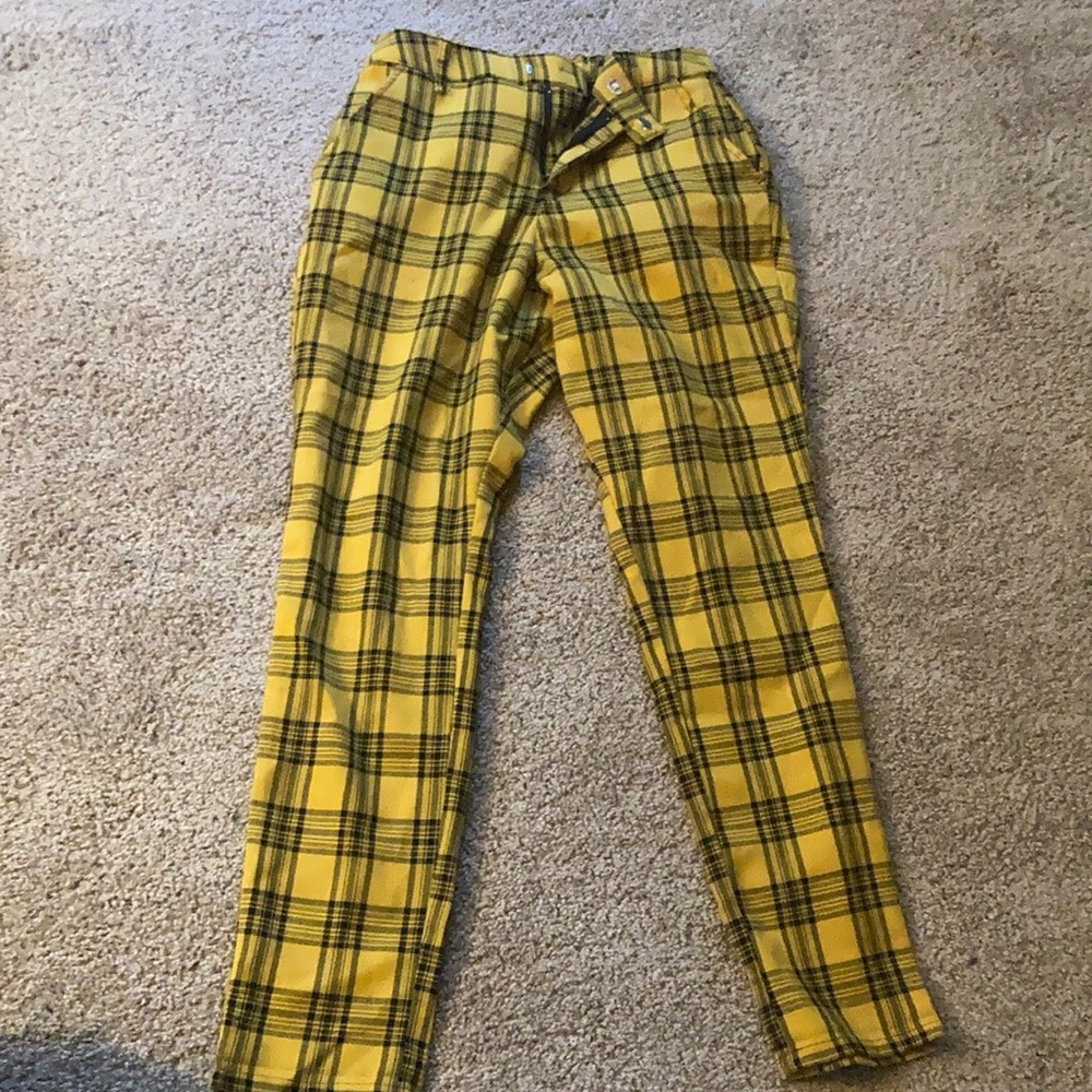 Hot topic plaid pants